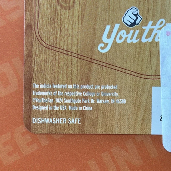 NWT Tennessee Vols TN Vols Cutting Board & UT Vols Drinking Tumbler 2 pc Bundle - Picture 8 of 11